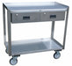 Mobile Workstation SS 36 L 24 W 2 Shelf