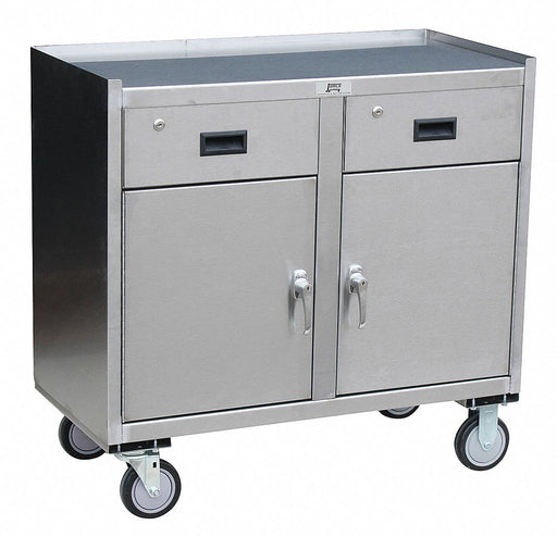 Mobile Cabinet Workbench SS 37 W 27 D