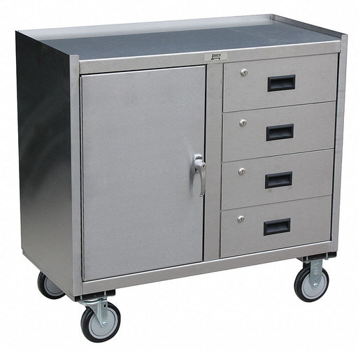 Mobile Cabinet Workbench SS 37 W 27 D