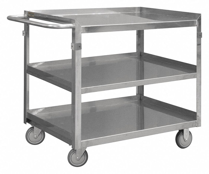 Metal Shelf Cart 600 lb SS