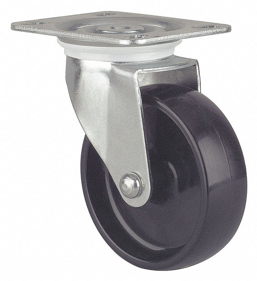 Plate Caster Swivel Nylon 6 H