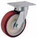 Plate Caster Rigid Polyurethane 6 1/2 H