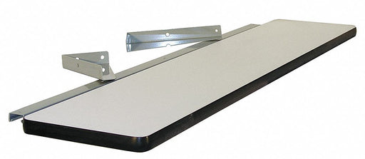Cantilever Shelf 60 W x 12 D x 2 H Gray