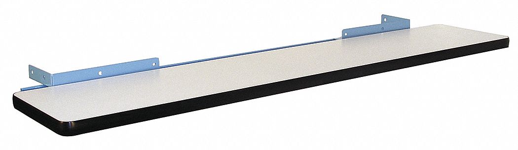 Cantilever Shelf 72 W x 12 D x 2 H Blue