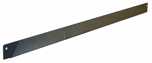 Bin Rail 60 W x 1-1/2 D x 2-5/8 H Gray