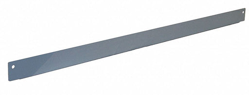 Bin Rail 72 W x 1-1/2 D x 2-5/8 H Blue