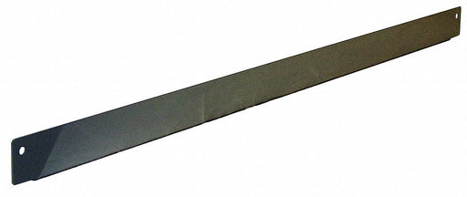 Bin Rail 72 W x 1-1/2 D x 2-5/8 H Gray