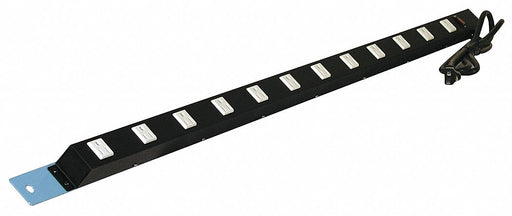 Power Strip 60W x 1-1/2D x 1-1/2H Blue