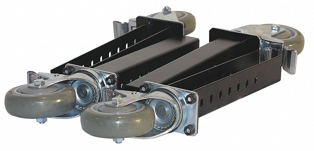 Plate Caster Kit Polyurethane 275 lb PK4