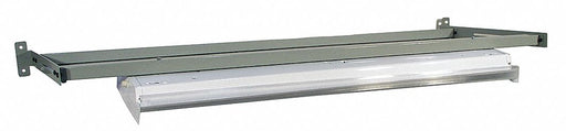 Overhead Light/Frame 72W x 26D x 5H Gray