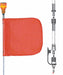 Warning Whip 8 ft Includes Flag