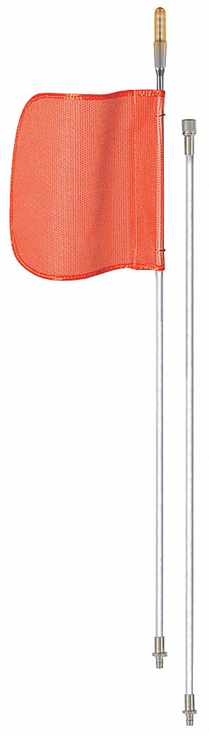 Warning Whip 8 ft Includes Flag