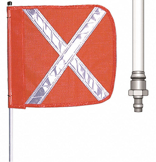 Warning Whip 5 ft Includes Flag