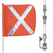 Warning Whip 12 ft Includes Flag
