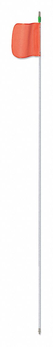Warning Whip 6 ft Includes Flag