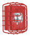 9-ga wire cage protects horn/strobe/spkr