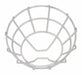 9-ga wire cage protects horn/strobe/spkr