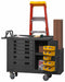 Mobile Cabinet Bench Steel 52-3/4 W 19 D