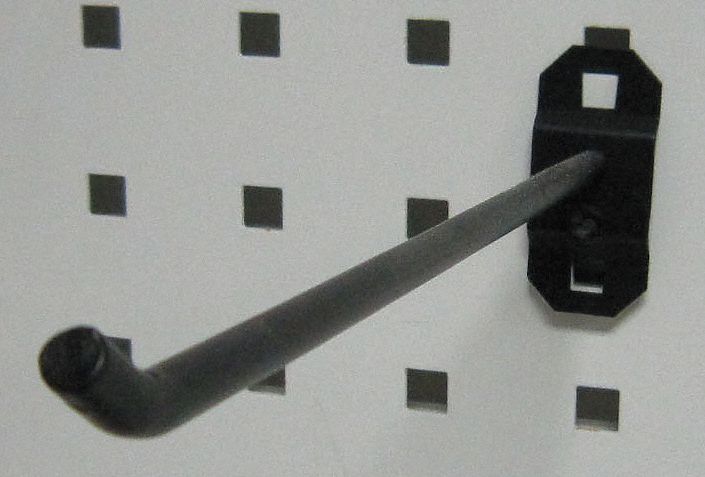 G0534 Single Rod Pegboard Hook 8 1/2 in L PK5