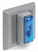 Horn Strobe Blue 5-1/2 in H 24VAC/DC