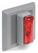 Horn Strobe Red 24VAC/DC