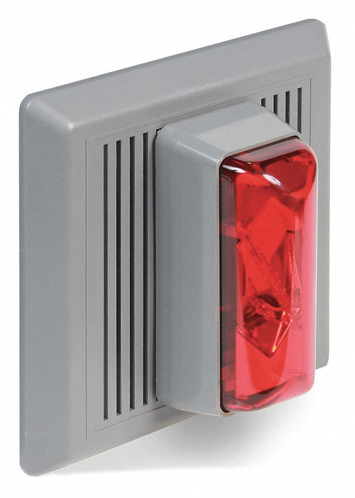 Horn Strobe Red 120VAC