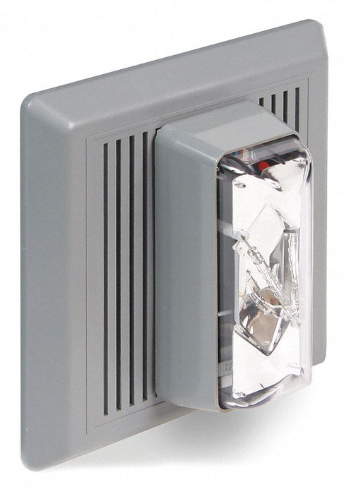Horn Strobe Clear 120VAC