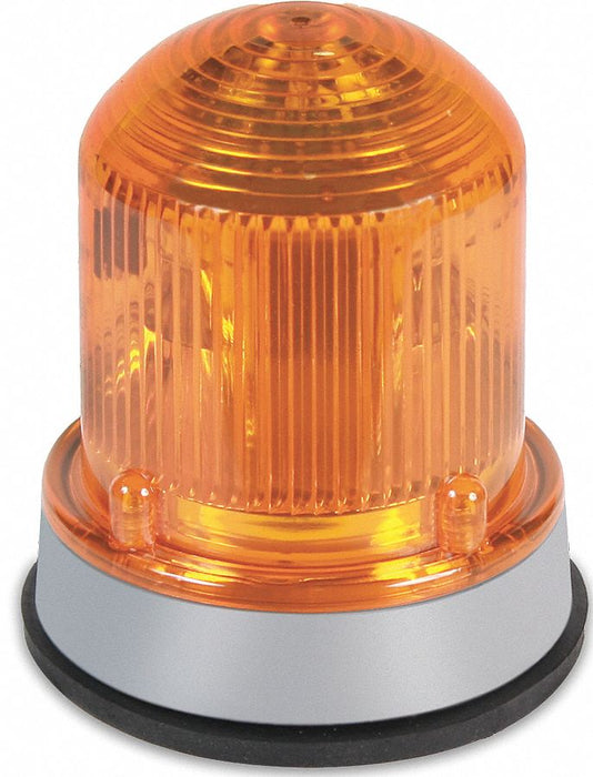 Warning Light LED 120VAC Amber 65 FPM