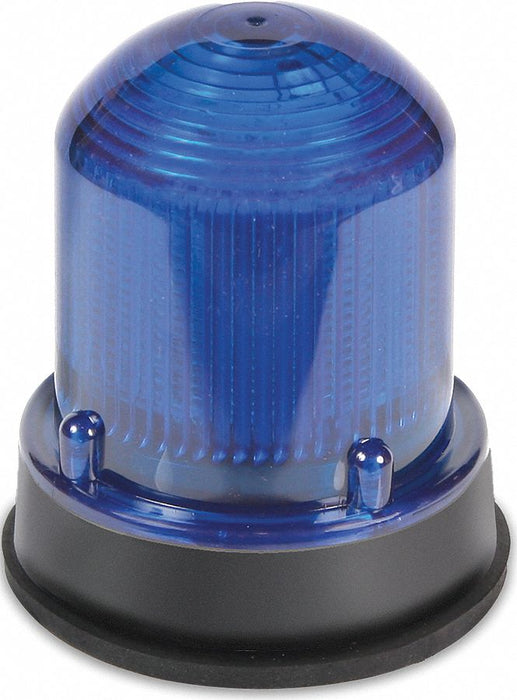 Warning Light LED 120VAC Blue 65 FPM