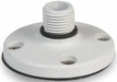 Threaded Footing Polycarbonate Gray