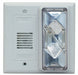 Horn Strobe Clear 4-1/2 in H 24VAC/DC