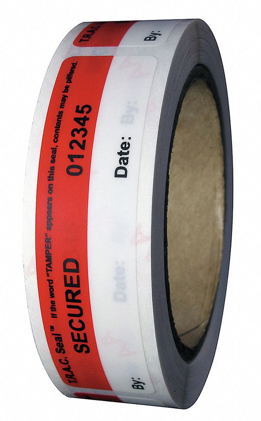 Tamper-Evident Tape 1In x 4In PK250