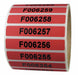 Tamper-Evident Tape 1/2Inx2-7/8In PK250