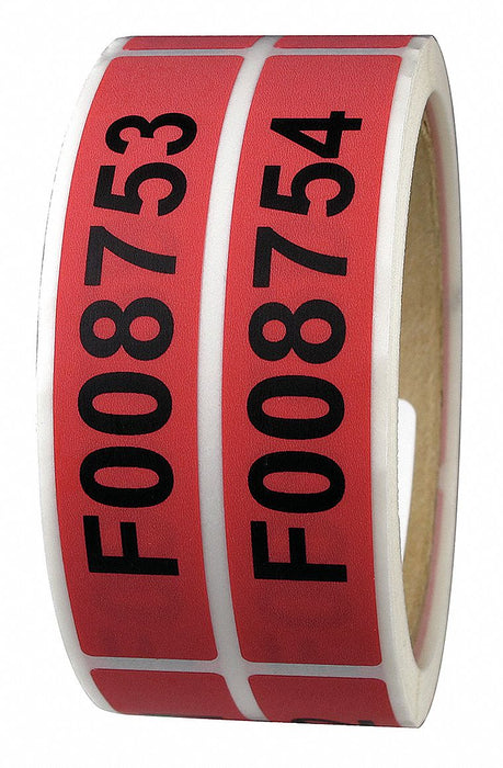 TamperEvidentLabels Acrylic PK255