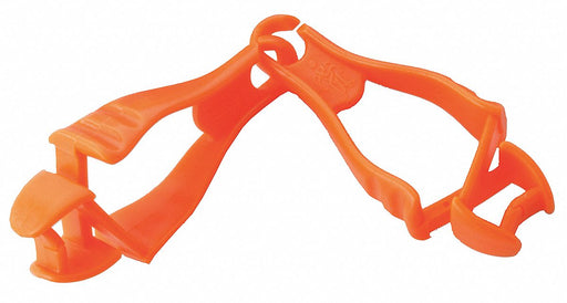 GloveHolderClips Plastic Orange 6-1/2inL