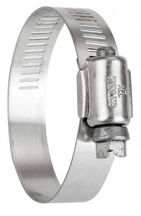 Worm Gear Hose Clamp 1/2 W 3/8 ID PK10