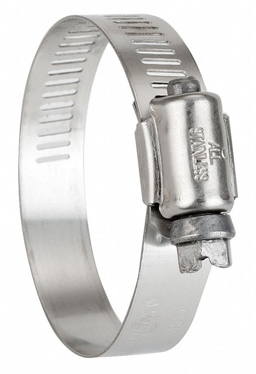 Worm Gear Hose Clamp 1/2 W 3/4 ID PK10