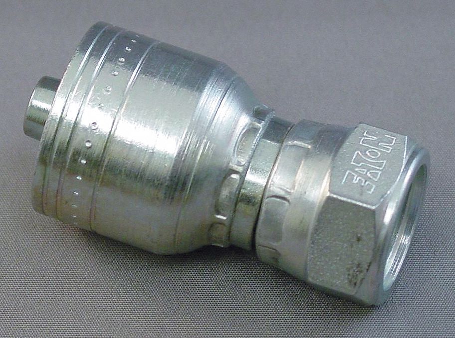 Crimp Fitting 3/4 I.D. M30-2 F Metric