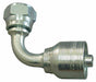 Crimp Fitting 90 Deg 1/4 ID M18-1.5 F