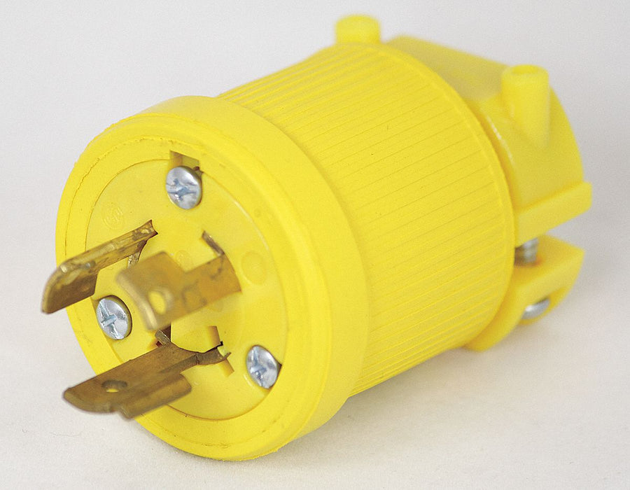 Plug 250V 15A L6-15P 2P 3W 1PH
