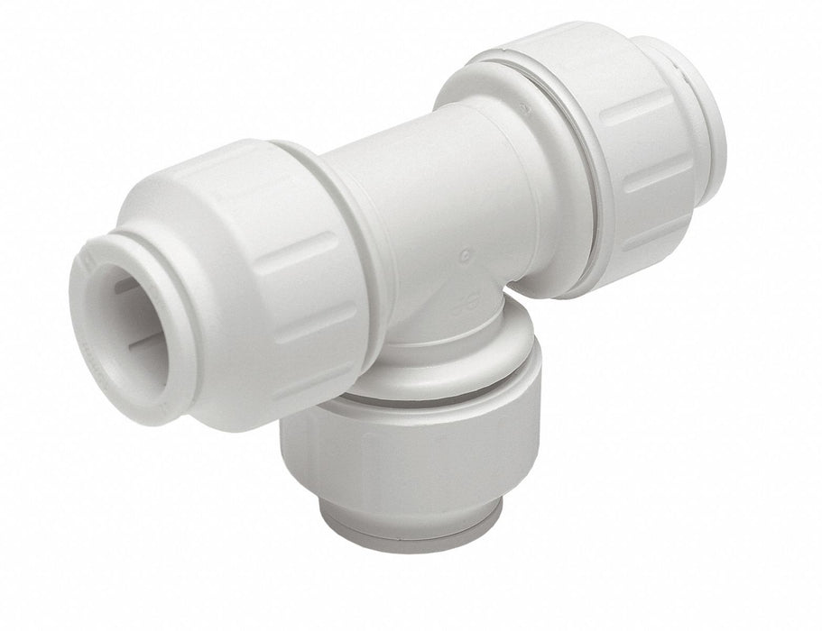 Tee Plastic Push-Fit 1/2  1/2  1/2 