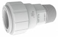 Strt Plastic Push-Fit1/2in MNPT1/2in