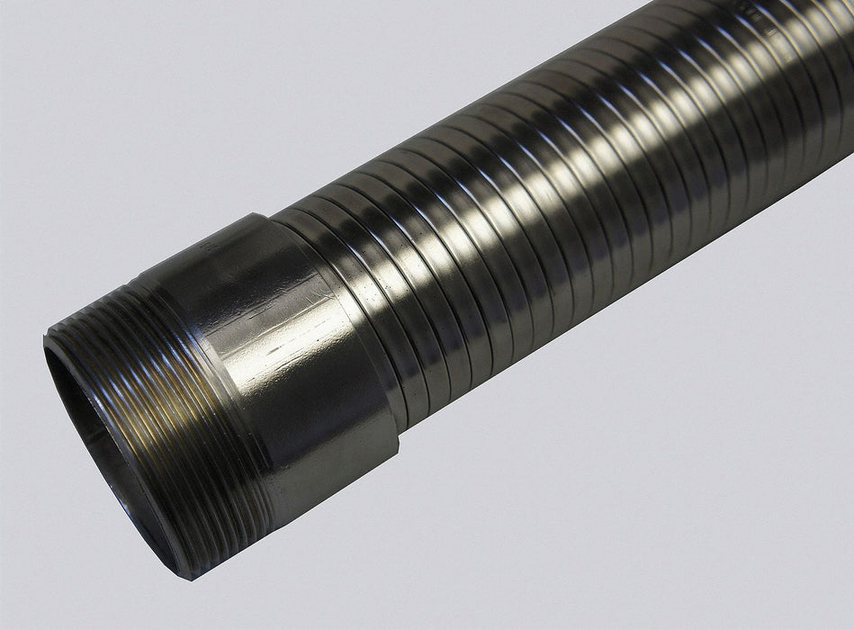 Metal Hose 1-1/2 ID x 8 ft.L