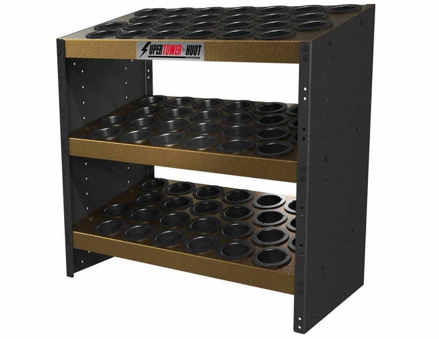 Tool Holder 3 Shelf Steel HSK 100A 78 pc