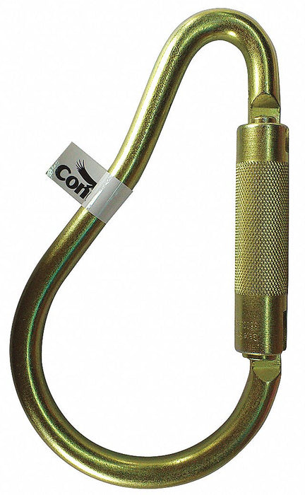 Carabiner Steel 8-1/8 in L Auto-Lock