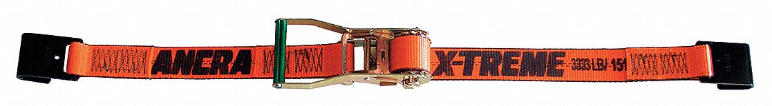 Tie Down Strap Flat-Hook Orange