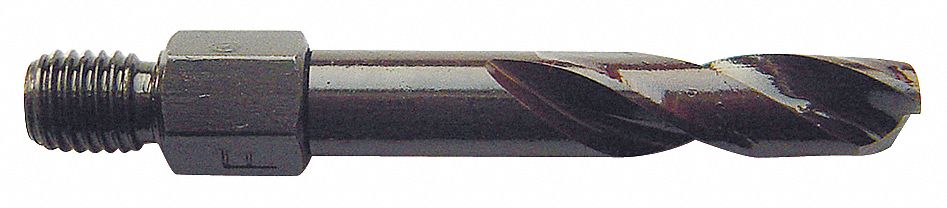 Threaded Shank Drill 7/64 HSS