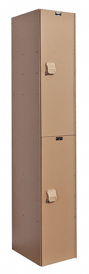 Lckr 2x1Lckr Taupe 72 x12 x18 Assm