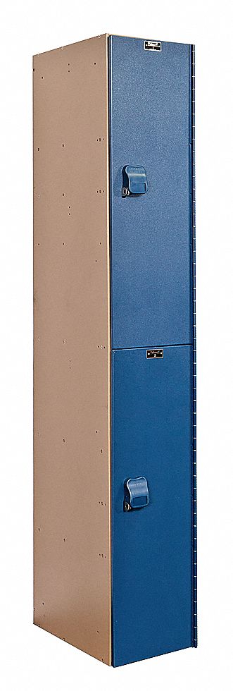Lckr 2x1Lckr Bl/Taupe 72 x12 x18 Assm