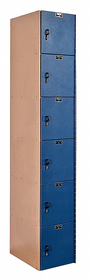 Lckr 6x1Lckr Blue/Taupe 72 x12 x18 Assm